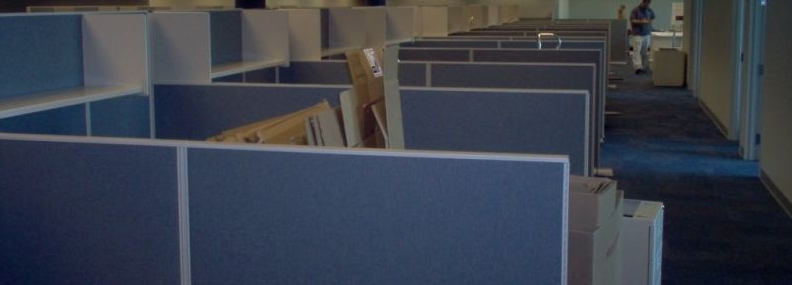company to break down office cubes in tampa