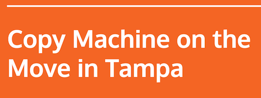copy machine moving company in tampa